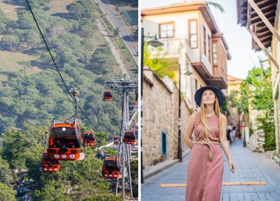 Antalya Stadtrundfahrt mit Wasserfällen und Seilbahn